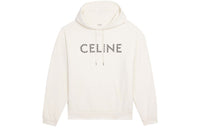 CELINE Loose Sweatshirt In Cotton Fleece With Studs