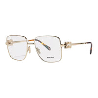 MIU MIU Plastic Metal Square Eyeglass Frames Women's Multicolor