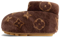 حذاء بوت منخفض من LOUIS VUITTON LV Footprint بلون بني