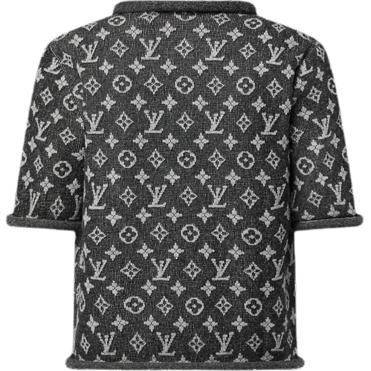 سترة نسائية من LOUIS VUITTON خريف وشتاء 24 باللون الأسود