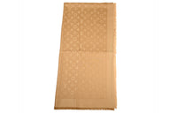 LOUIS VUITTON Knit Scarves Unisex Coffee