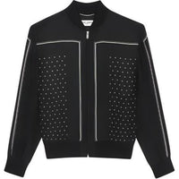 سترة بومبر بنقشة نقاط البولكا من SAINT LAURENT