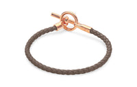 HERMES Bracelets Unisex Brown