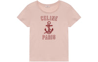 CELINE T Shirt Women's Light Pink
