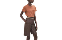 HERMES T-Shirts Women's Brown