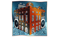 HERMES Silk Scarves Men's Multicolor