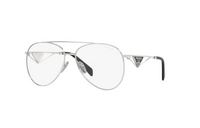 PRADA Steel Aviator Sunglasses Women's Silver