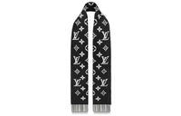 LOUIS VUITTON Knit Scarves Unisex Black