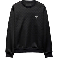 PRADA SS24 Sweatshirt Men's Black