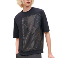 HERMES T-Shirts Men Black