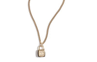 CHANEL Necklaces Women's Gold