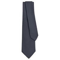 HERMES Silk Ties Men's Dark Blue