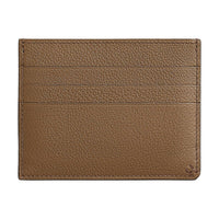 HERMES Evercolor Leather Card Holder Women's 3G Alezan Chestnut