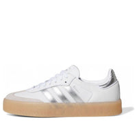 (WMNS) adidas Sambae 'White Silver Gum' JQ8412