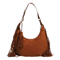 (WMNS) adidas NYR Makerphase Suede Tassels Bag 'Dusky Bronze' KS8259