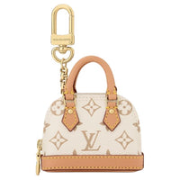 LOUIS VUITTON Micro Alma Coated Canvas Bag Accessory Women's Beige & Brown