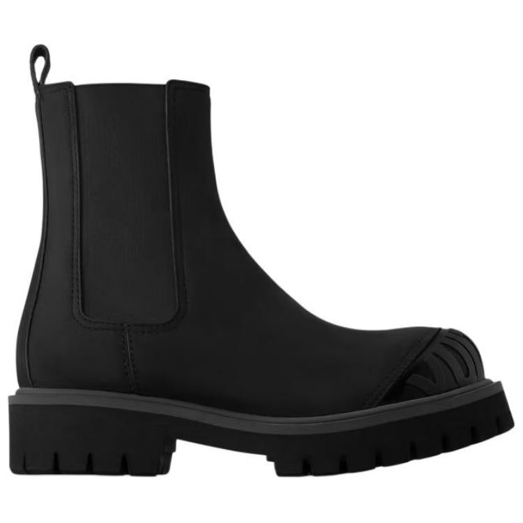 حذاء تشيلسي قصير من LOUIS VUITTON Lv Boot للرجال باللون الأسود