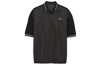 PRADA FW23 Polo Shirt Men's Black