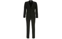 SAINT LAURENT Silk trimmed Suit