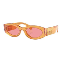 MIU MIU Oval Frame Sunglasses