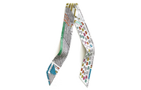 HERMES Silk Scarves Women's Multicolor