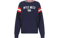 MIU MIU Logo Printed Crewneck Sweatshirt