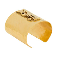 SAINT LAURENT Brass Bangles Women's Gold