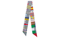 HERMES Silk Scarves Women's Green