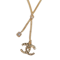 CHANEL Metal Necklaces Women's Gold