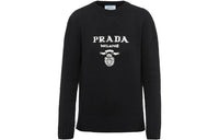 PRADA Logo Knitted Round Neck Jumper