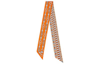 HERMES Silk Scarves Women's Orange