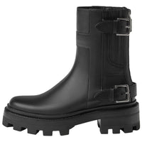 HERMES Jaimy Ankle Boots 5cm Women's Black