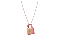 HERMES O'Kelly Leather Necklaces Women's Dujuan Multicolor
