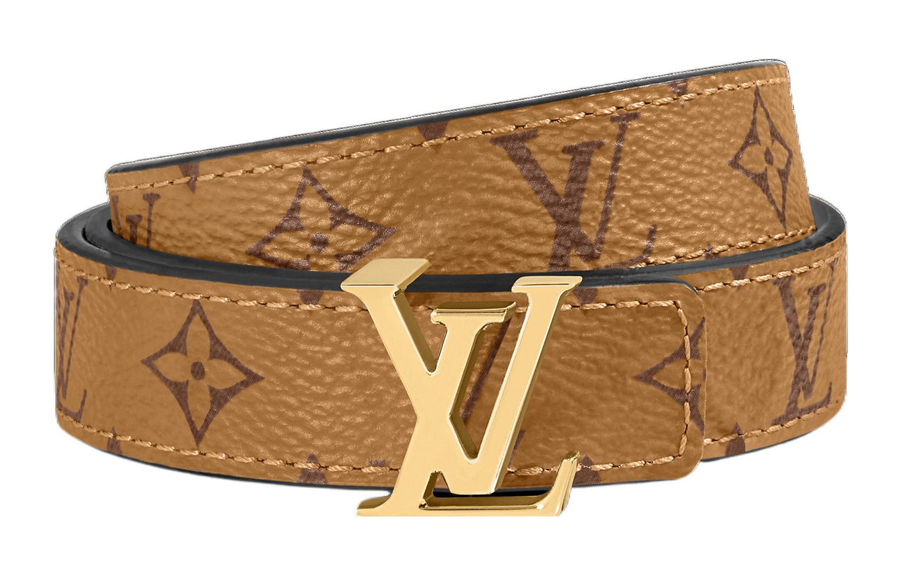 حزام لويس فيتون Lv Iconic 20 مم ذو وجهين