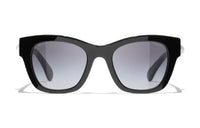 CHANEL Sunglasses Unisex Black