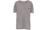 MIU MIU Logo patch Short sleeve T shirt
