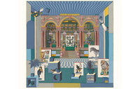 HERMES Silk Scarves Women's Multicolor
