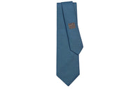 HERMES Honore Ties Men Ocean Blue