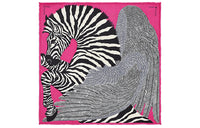 HERMES Silk Scarves Women's Pink