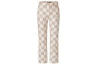 LOUIS VUITTON Damier Azur Mid-Rise Jeans