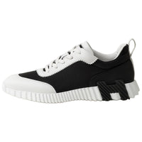 HERMES Bouncing Low-Top Casual Shoes Men's Black