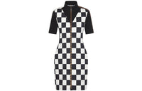 LOUIS VUITTON Short Sleeved Dress Women's White
