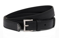 PRADA Leather Belts Women's Black