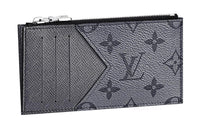 LOUIS VUITTON Coin Card Holder Gunmetal Grey