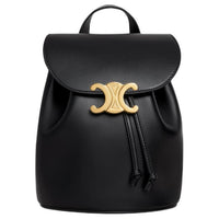 CELINE Smooth Cow Leather Backpack Women's Black