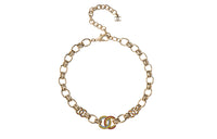 CHANEL Necklaces Women's Gold