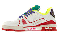 LOUIS VUITTON Trainer Upcycling Sneakers 'White Turquoise For China'