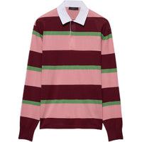 PRADA Striped Polo Shirt