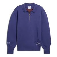 PUMA x Schomburg Quarter-Zip 'Blue Crystal' 631258-46