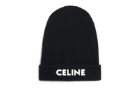 CELINE Beanie In Ribbed Wool